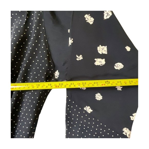 Carole Little Patchwork Geometric Midi dress with Shoulder Pads Size 14 - Picture 6 of 12